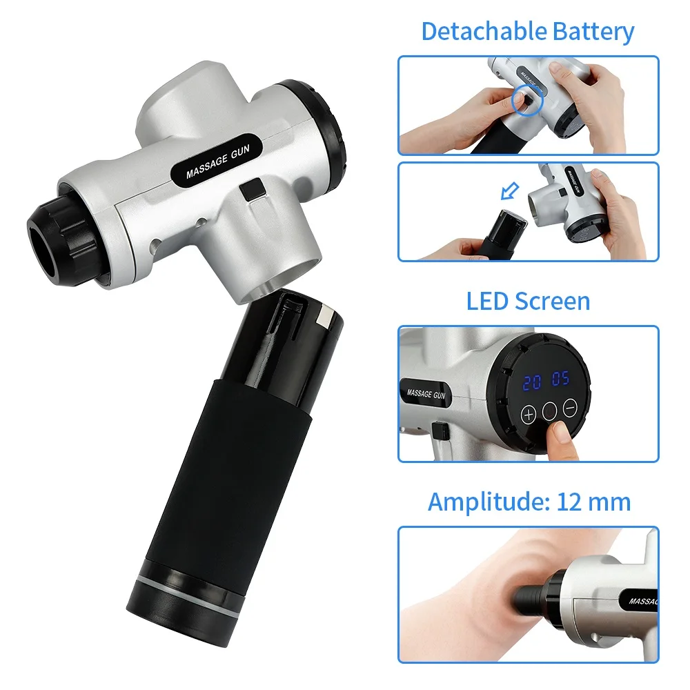 Электронные терапевтические массажные Пистолеты для тела массаж тканей