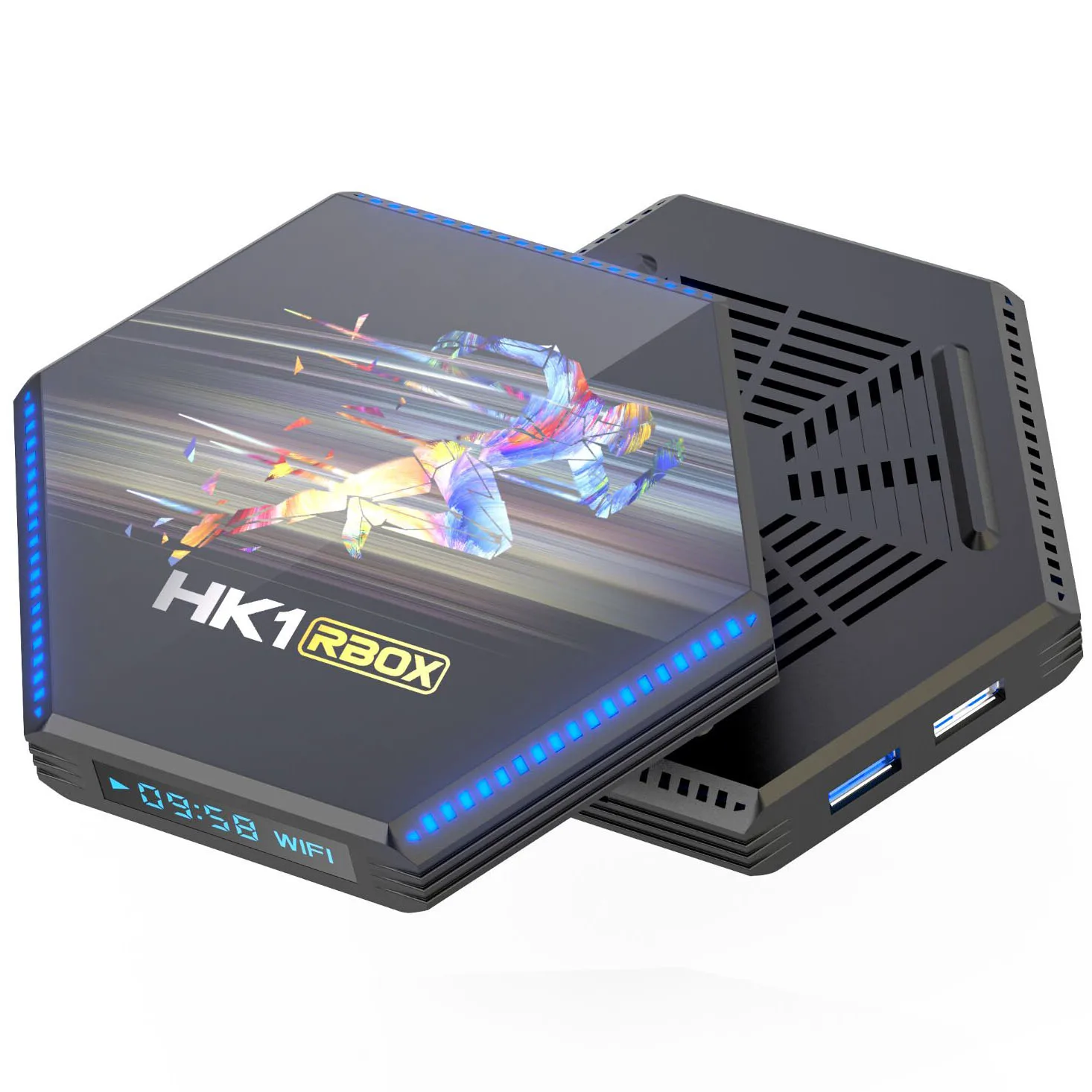 Высокопрофильный HK1RBOX R2 8 Гб RAM 64 ROM Android 11 0 TV BOX RK3566 четырехъядерный 2 4G + 5G WiFi Bluetooth
