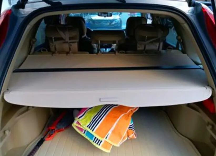 Защитный щиток для заднего багажника автомобиля Honda CR-V CRV 2012 2013 2014 2015 2016 2017 (черный