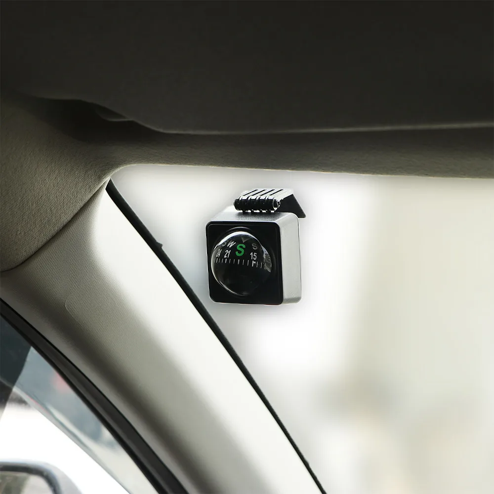 Универсальный мини Компас с шариком для приборной панели автомобиля карманный