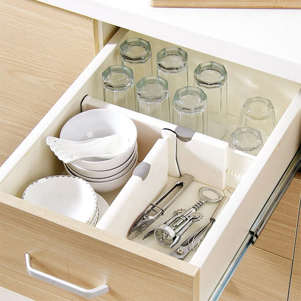 Регулируемые DIY сетки ящика сепаратор плата делителя бытовые инструменты для