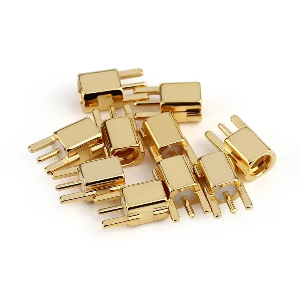 

20pcs DIY MMCX Pins Earphone Plug Beryllium Copper Gold-Plated Mini Jack Solder Headphone Connector For SE535 SE425 SE315 SE215