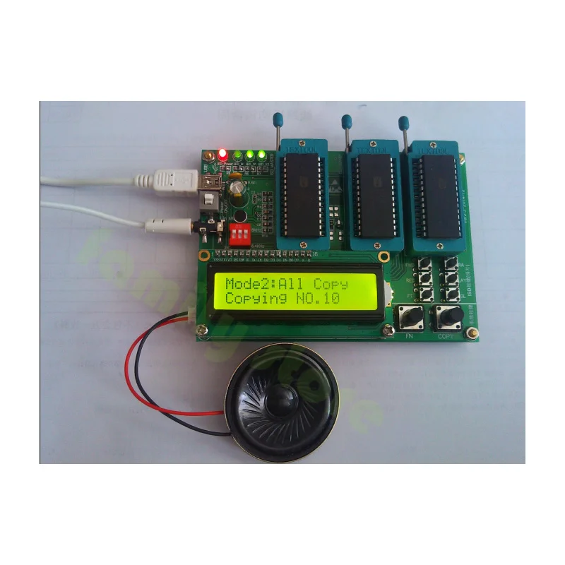 Высокопроизводительный ISD1700, ISD1730, ISD1760, ISD1790, ISD17240 серия голосовой чип копировальная машина/программатор