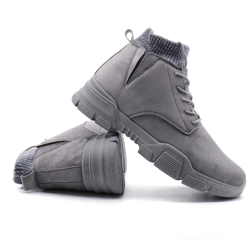Litthing/мужские ботинки; зимние ботинки для мужчин; зимняя обувь; зимние Ботинки на каблуке; botas Mujer; Теплая мужская обувь с плюшевой стелькой; большие размеры 46