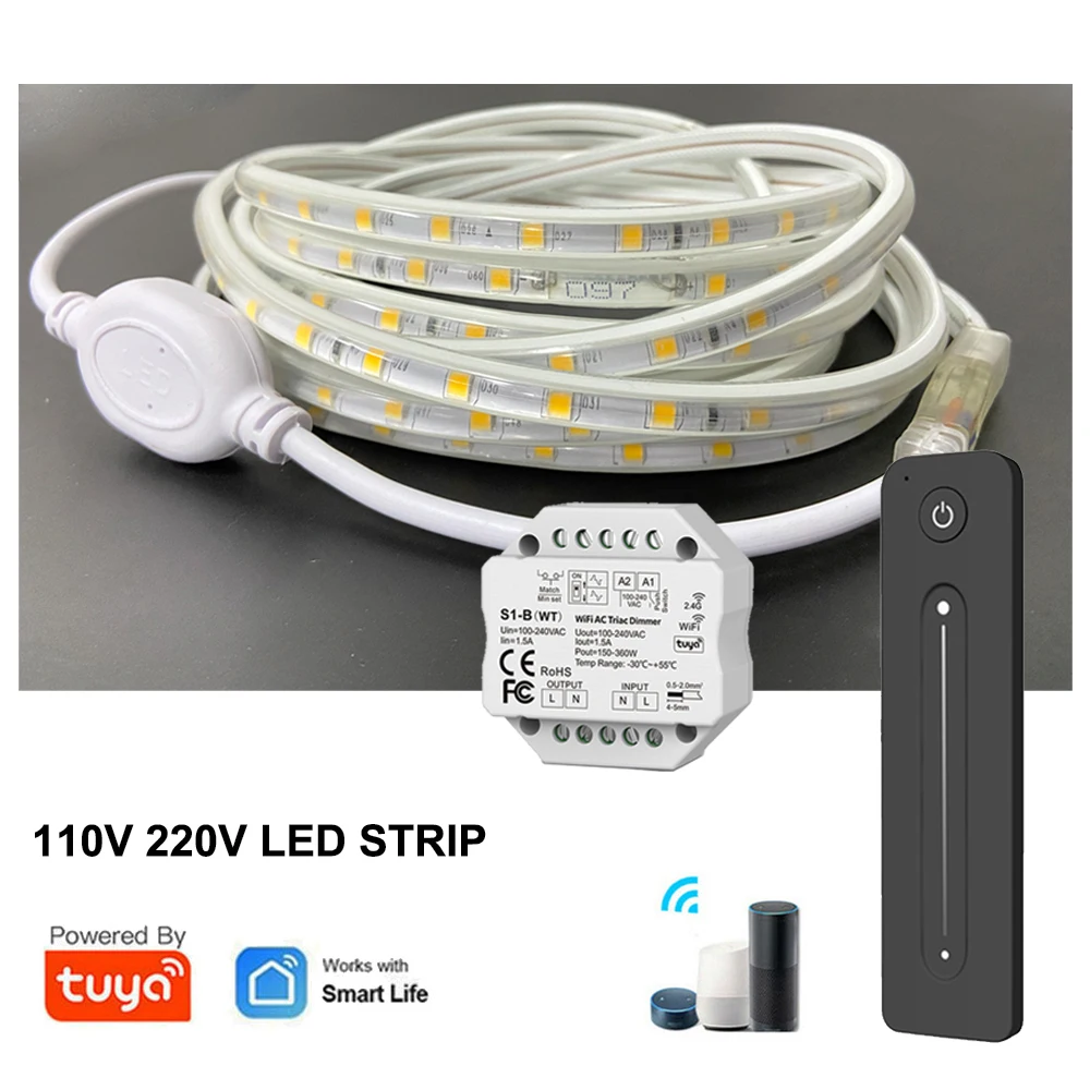 

G светодиодный OPTO Zigbee Pro Управление; RGB + CCT светодиодный лента 12 в 5 м Гибкий Светильник 2,4 г RF пульт дистанционного управления Управление Мощн...