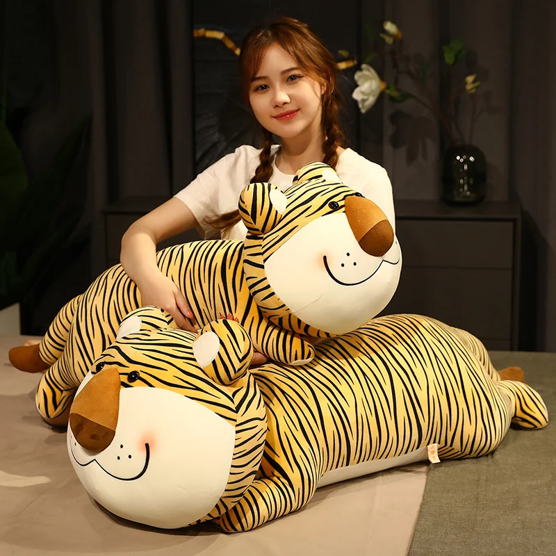 

Kawaii Pose Tiger Plush Toy Plush Pillow Stuffed Plush Animal Baby Toys Kid Toy Girl Christmas Gifts Toys for Children Home Deco