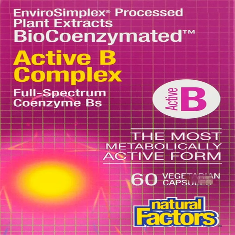 

BioCoenzymated, activity Compound vitaminB, 60 pieces