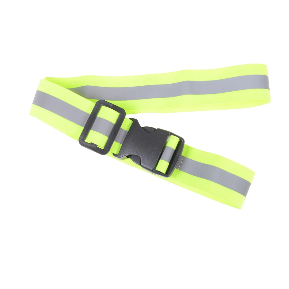Hot sale Fabrics High Visibility Reflective Safety Belt Running Jogging Walking Biking Supplies