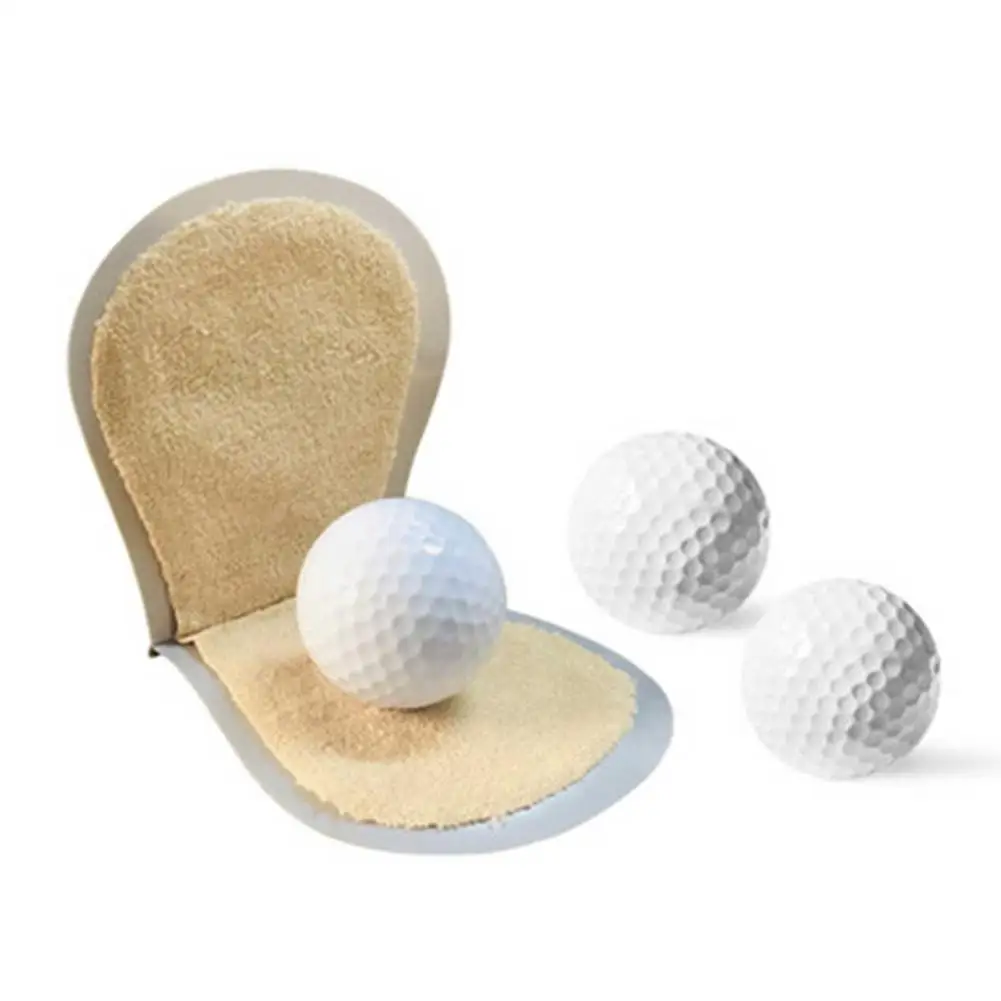 

Compact Golf Ball Towel Cleaner, Portable Golf On Course Accessories Gray Mini Golf Ball Cleaner Wiper Golf Cleaning Tool
