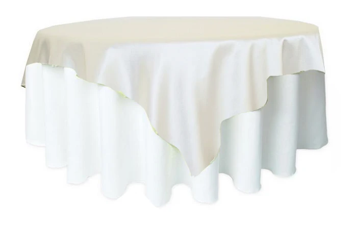 white 1 шт. 5" x 57" атласная скатерть, скатерть для свадебной вечеринки, украшения для ресторана, банкета, 21 цвет - Цвет: white