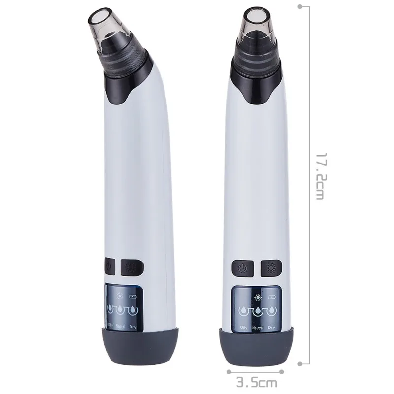 

Electric Face Nose Vacuum Blackhead Pore Remover Suction Blackhead Pimple Acne Remover Cleaner Facial Skin Care Tool New