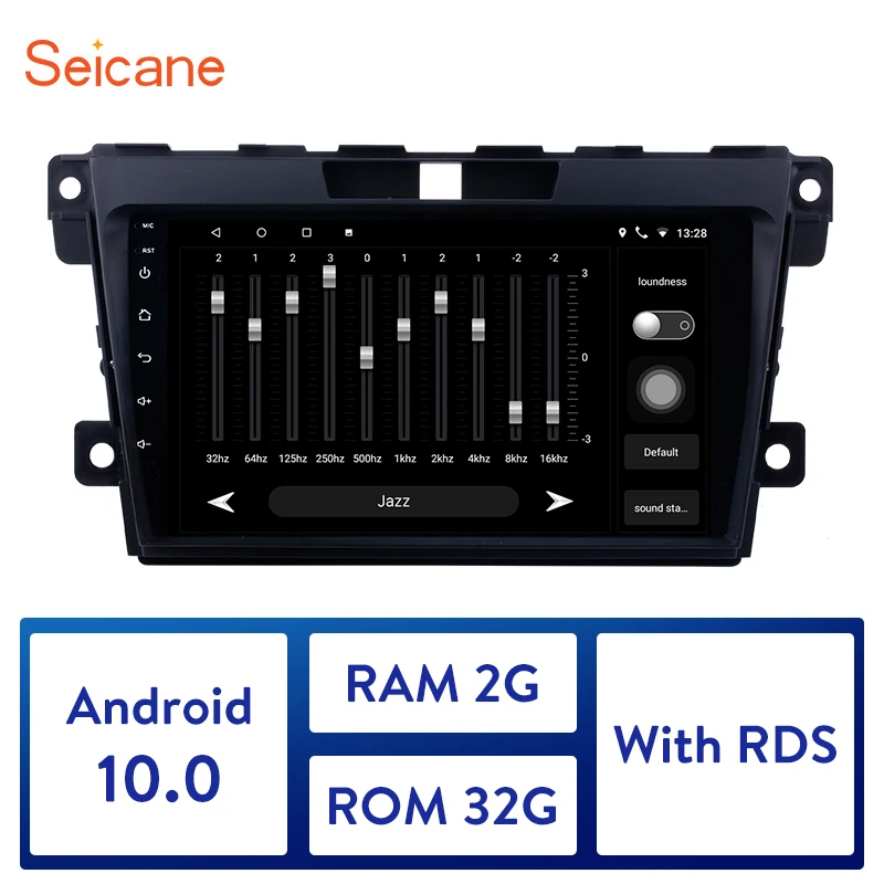 

Seicane Android 10.0 RAM 2GB 32GB ROM Car GPS Radio Stereo for 2007 2008 2009 2010 2011 2012-2014 MAZDA CX-7 Multimedia Player