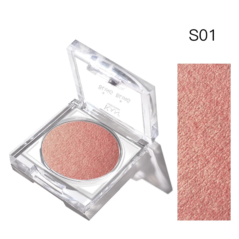 Макияж Румяна Палитра натуральный розовый щек водостойкая долговечная