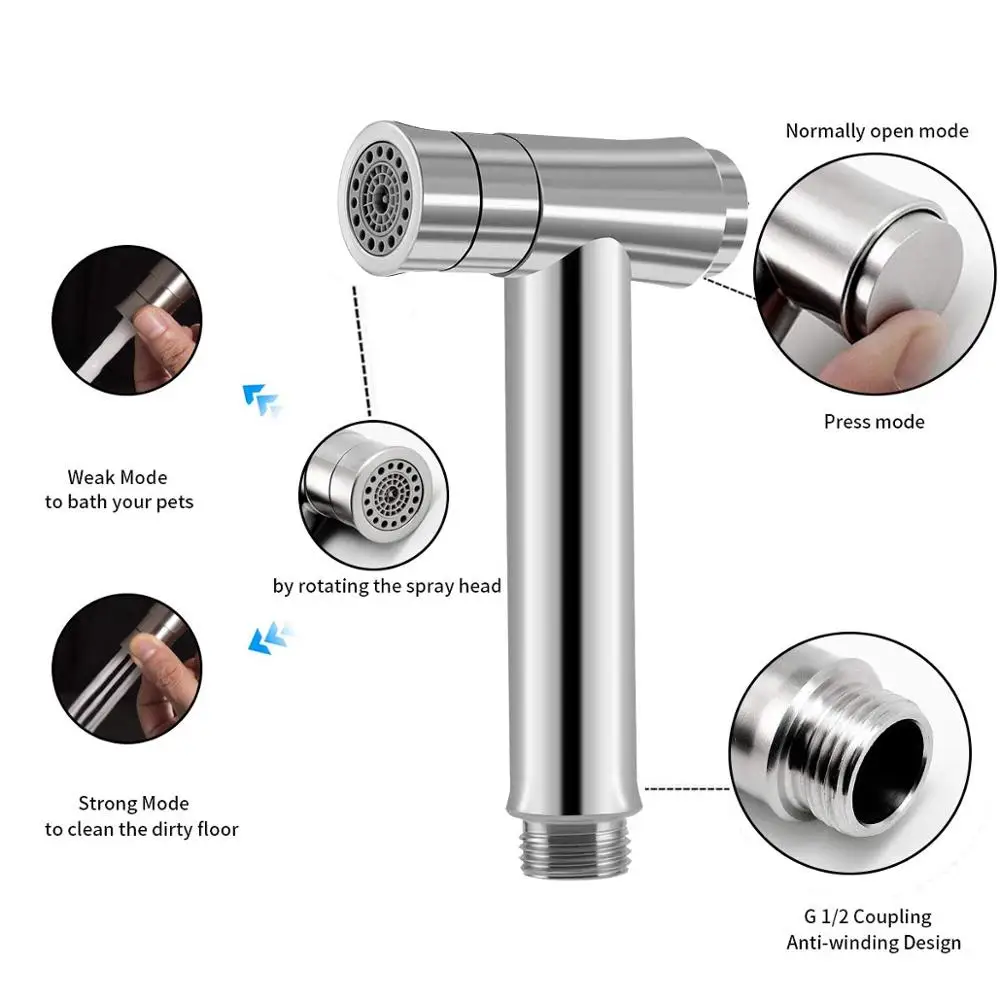 Doccetta Биде опрыскиватель набор анальный Temizleme чистый мусульманский Душ Туалет