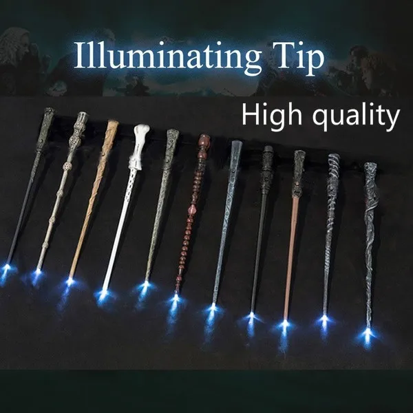 17 видов волшебных палочек Поттер Косплей Sirius Гермиона Rohn Dumbuliduo волшебный светильник палочка высокое