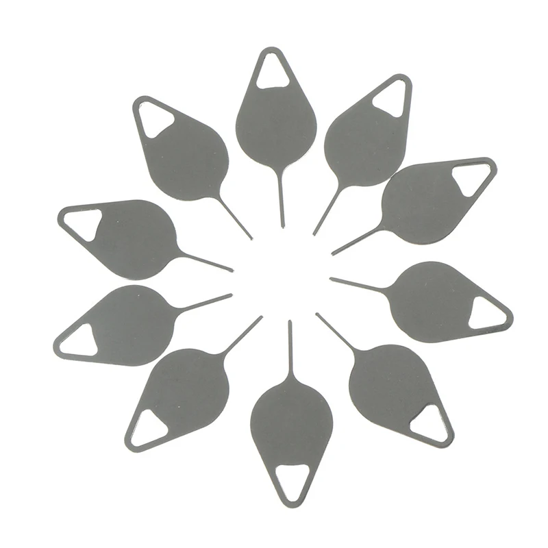 10 шт. иглы из нержавеющей стали для извлечения Sim-карты |