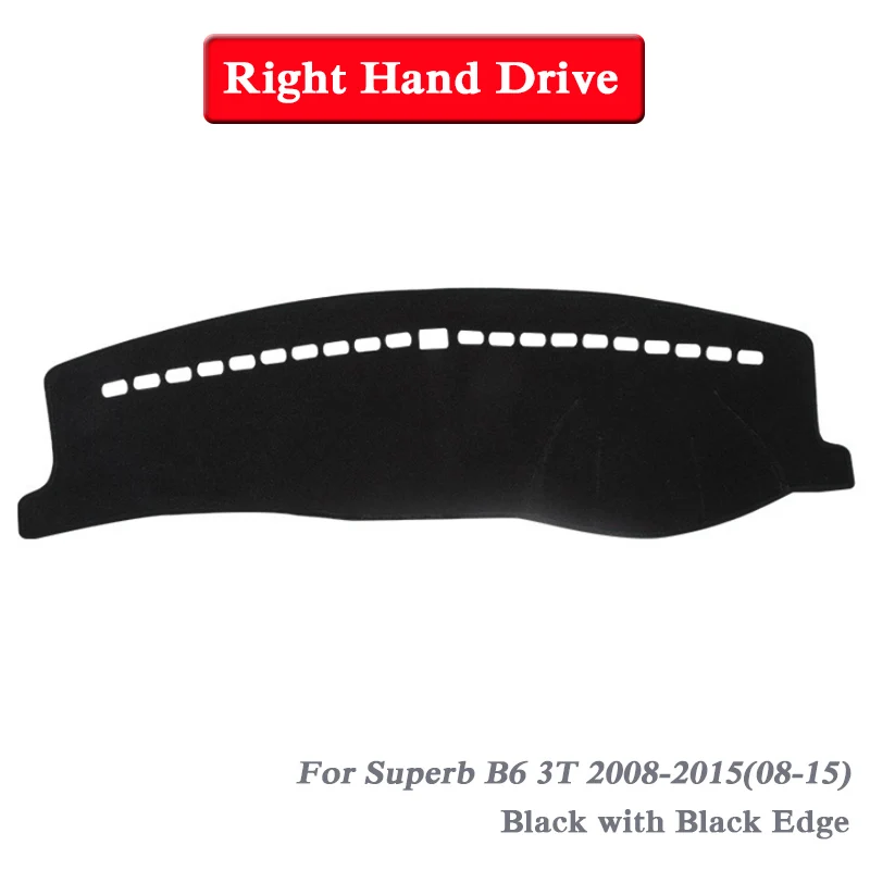 Car Styling Dashboard Protective Mat Shade Cushion Pad Interior For Skoda Superb B6 3T B8 3V 2008-Present LHD&ampRHD Accessories |