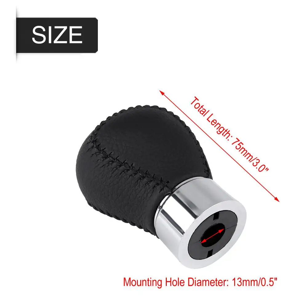 Из искусственной кожи авто 5 скоростей Ручка переключения передач головка для Mazda