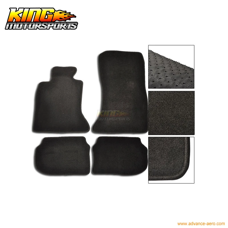 Подходит для 2011 2016 BMW F10 5 Series коврики ковры черный нейлон 4 шт. США Бесплатная