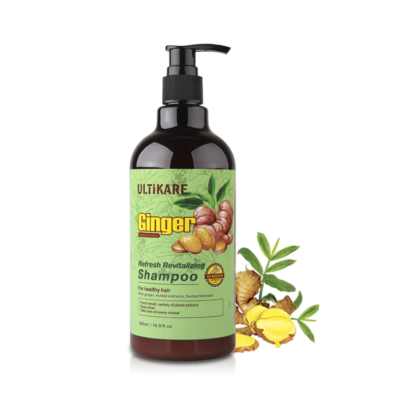 Professional Ginger Nourishing Refreshing Moisturizing Oil Control Dandruff Deep Cleansing Shampoo repair damage mild nourish gi | Красота и