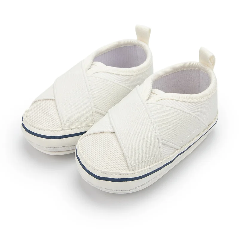 Детская парусиновая обувь со звездами на резиновой подошве липучке для