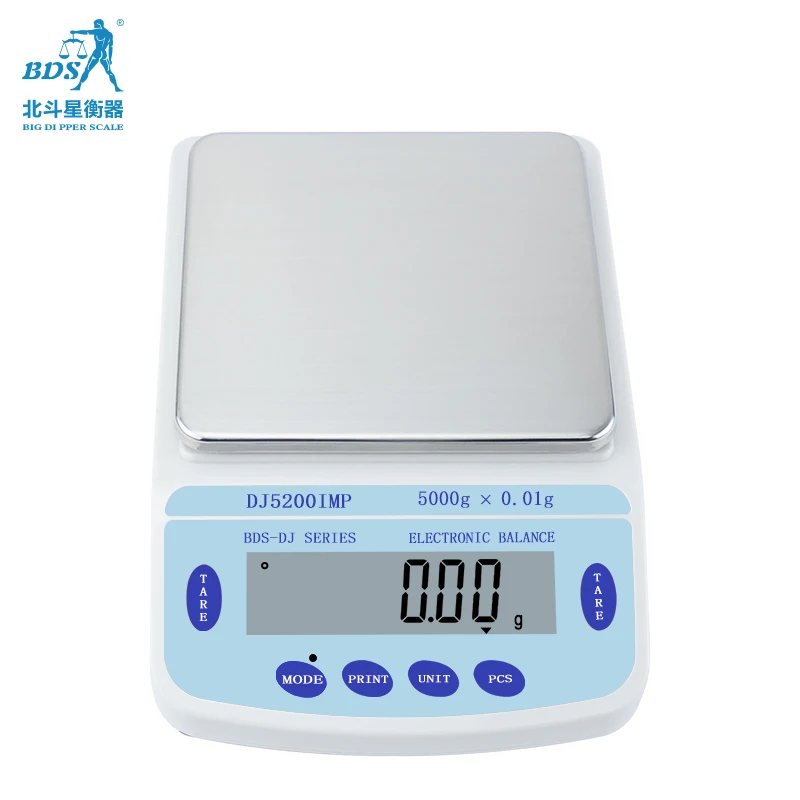 

DJ-B Weight electronic scale balance, industrial scale 5Kg ,Precision analytical balances, Lab. weighing scale 0.01g with RS232