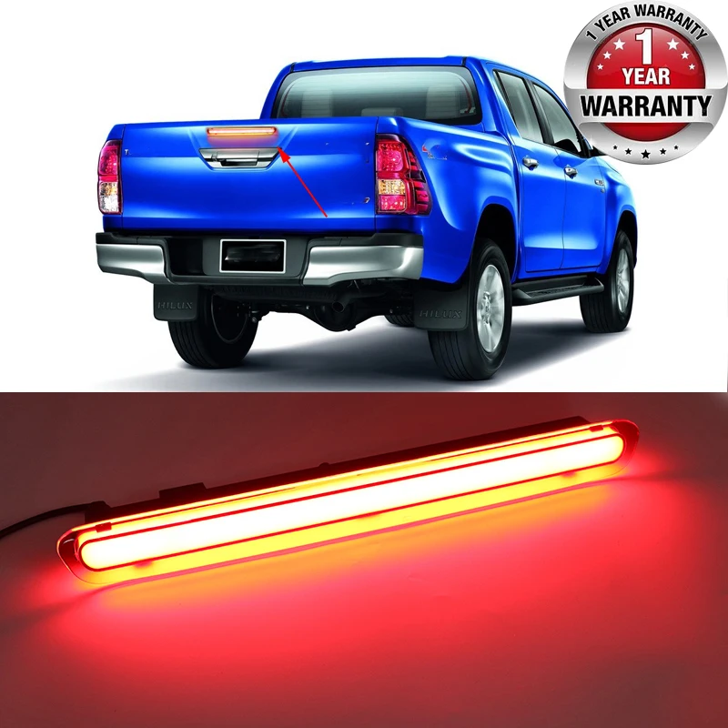 Светодиодный задний фонарь тормоз световые сигнальные лампы для toyota hilux vigo revo 2008