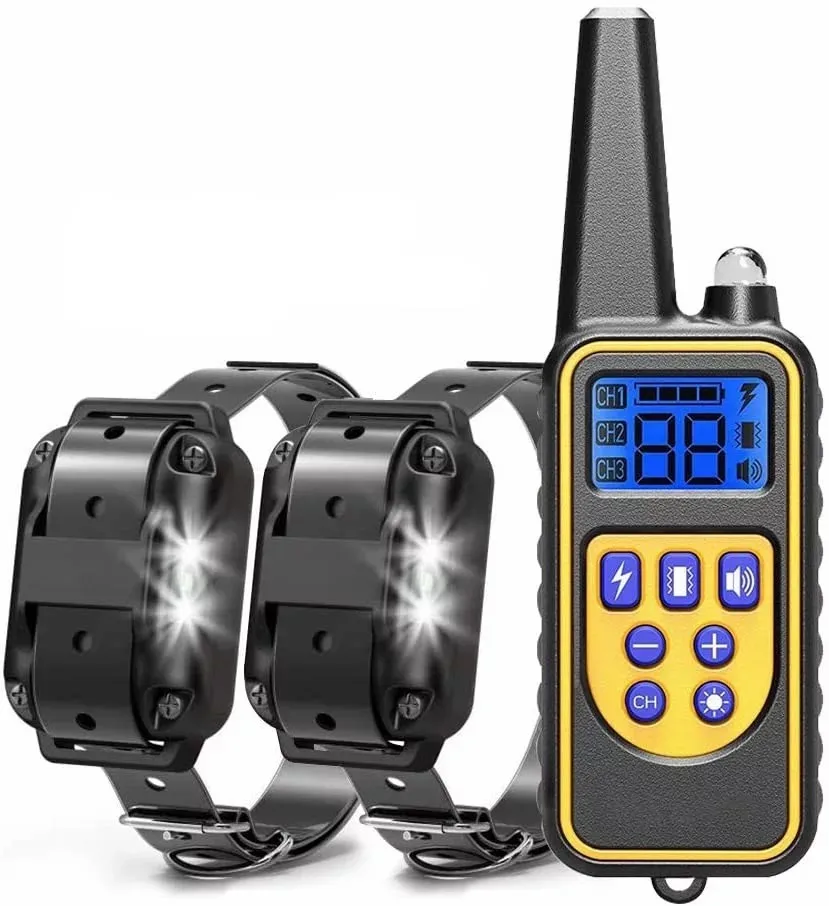 Электронный ошейник для дрессировки собак с дистанционным управлением
