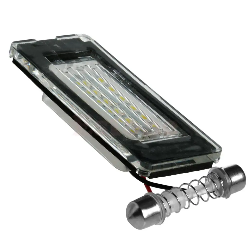 2X 18SMD номерной знак светильник светодиодный без ошибок лампа для MINI Cooper R56 R57 R58 R59 автомобильный светильник источник