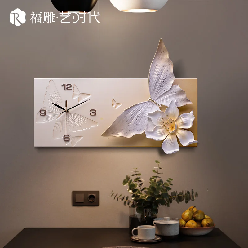 Креативные настенные часы модные карманные с современным художественным