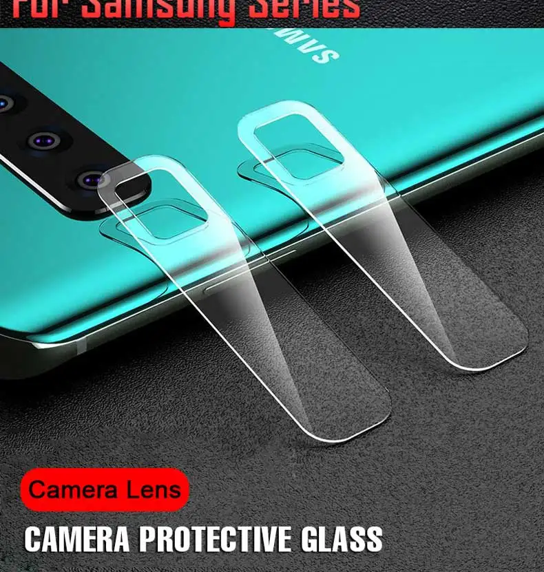 Защита для объектива камеры стекло на для Samsung Galaxy S8 S9 S10 Plus S10E S7 Edge A6 A8 Plus закаленное защитное стекло пленка