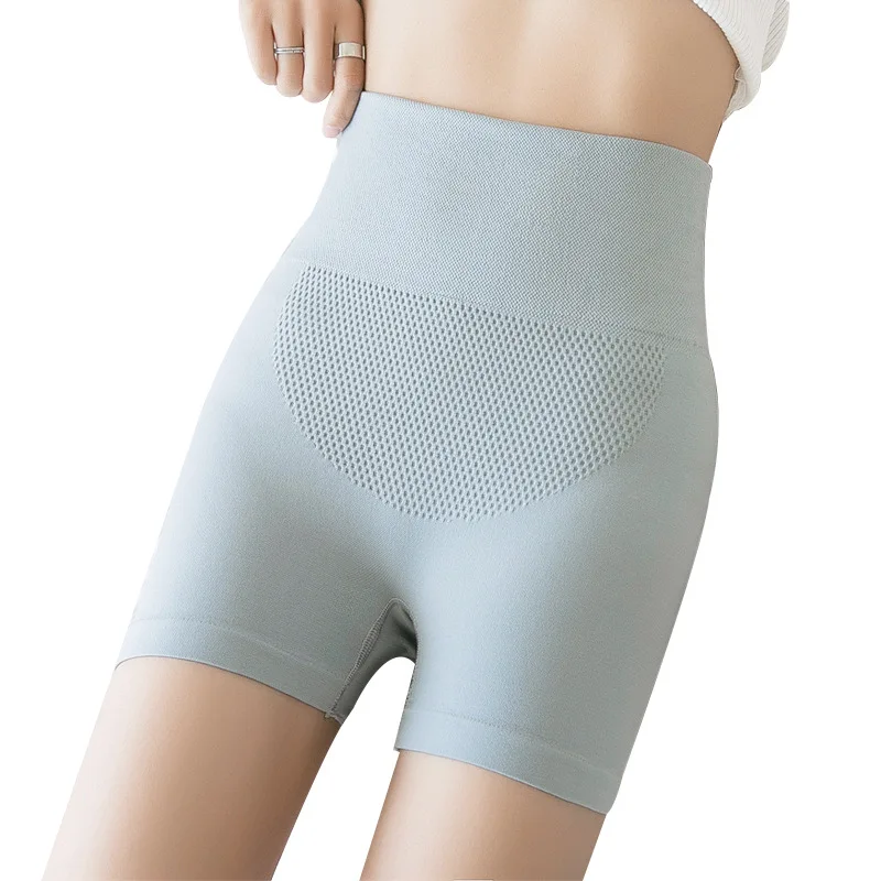 

Safety Shorts Pants 2 In1 Boxer Briefs for Women Spandex Shorts Tight High Waist Abdomen Hip Lift Thin Lady Pants Postpartum