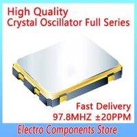 smd active quartz crystal oscillator electronic kit 4pin 2520 97 8mhz 3 3v %c2%b120ppm 2025 97 8m low power consumption 2 52 0mm