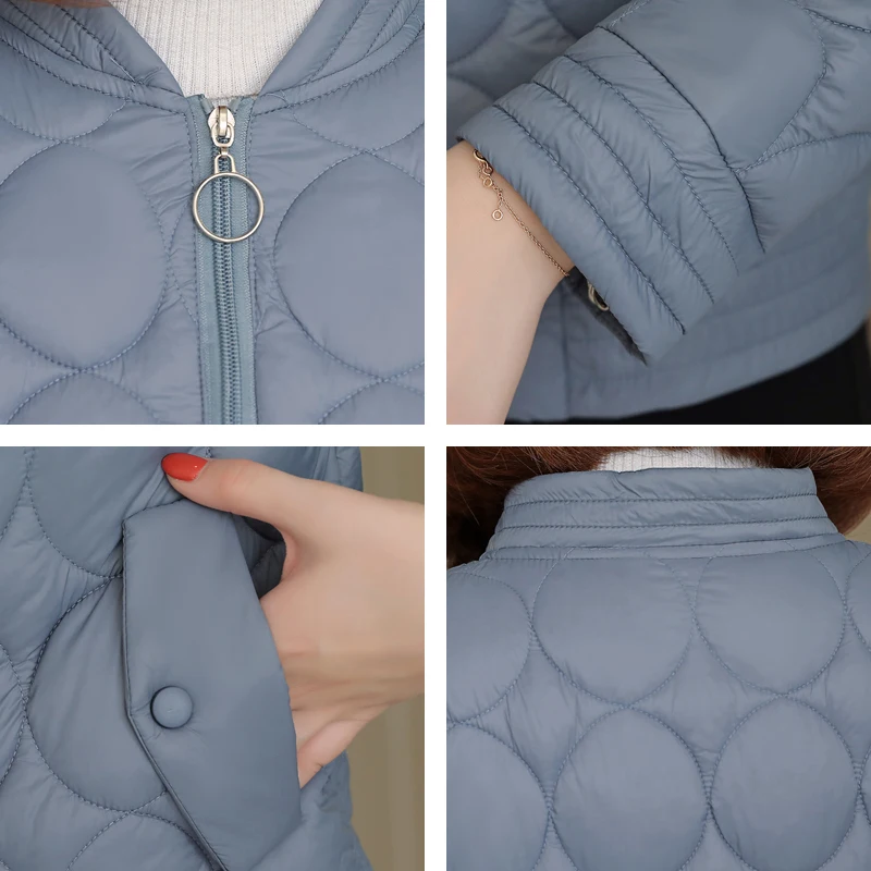 

2019 Winter Jacket Women Stand Collar Cotton Padded Autumn Basic Jacket Short Outwear Jaqueta Feminina Inverno Female Coat