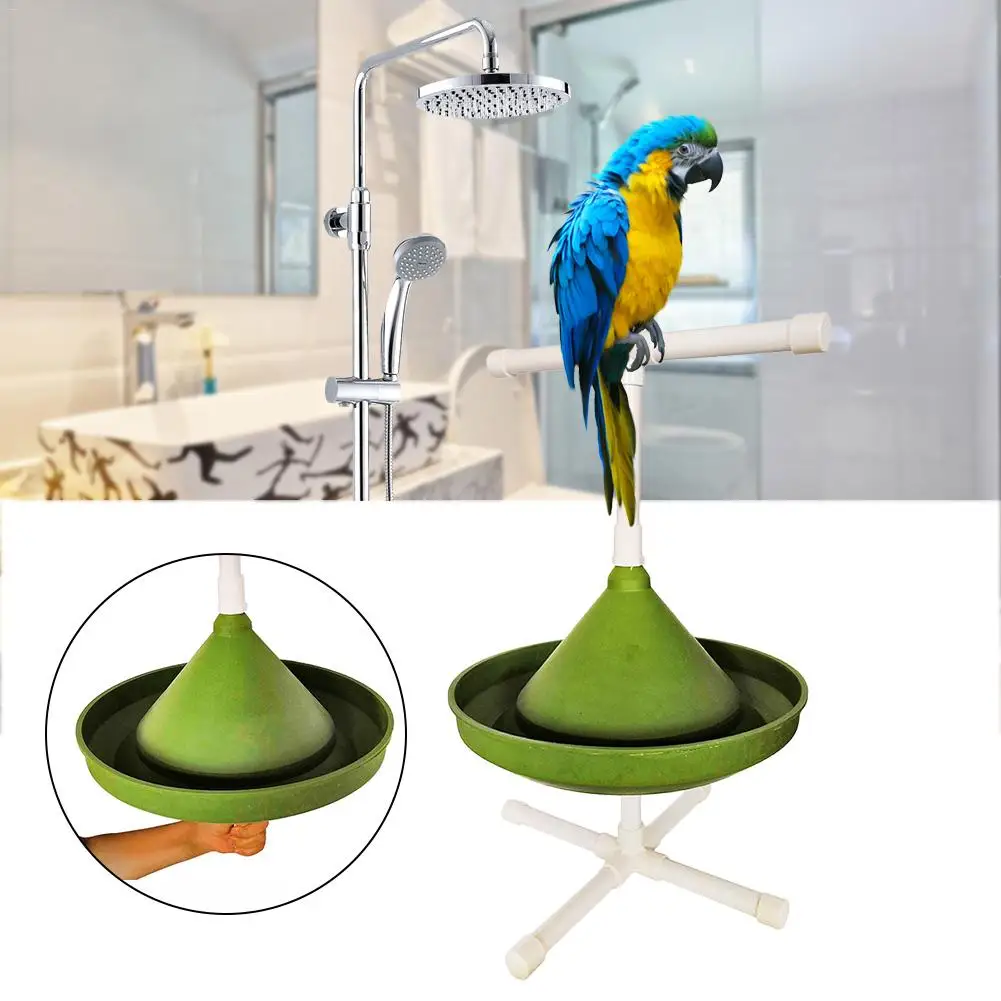 Многофункциональный попугай нашест для птиц кронштейн Большая пищевая чаша