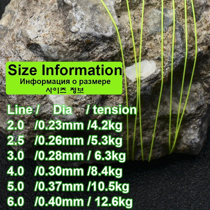150m Semi-Floating Rock Fishing Line High Quality Wear Resistant Monofilament Nylon for Lure Sea Equipment Tools | Спорт и