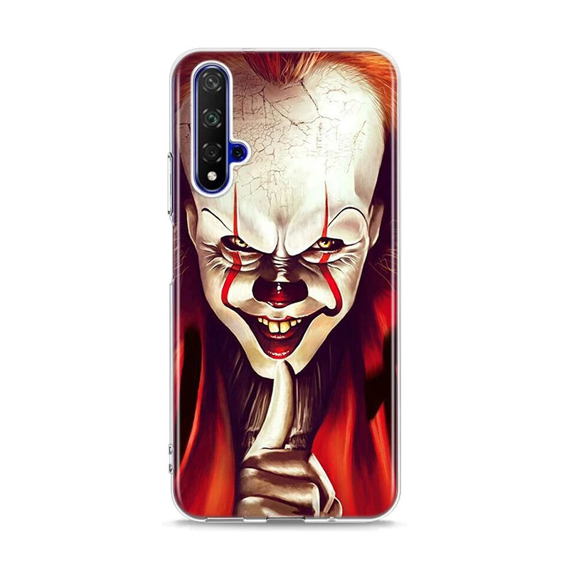 Style 11 Силиконовый ТПУ чехол Pennywise клоун ужас для huawei Honor 10i 9X8X20 10 9 Lite 8 8A 7A 7C Pro Lite чехол для телефона - Цвет: Style 11