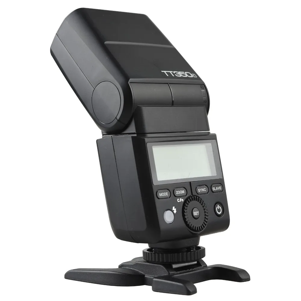 Godox Mini Speedlite TT350C TT350N TT350S TT350F TT350O Flash TTL HSS X2T триггер для Canon Nikon Sony Fuji Olympus DSLR