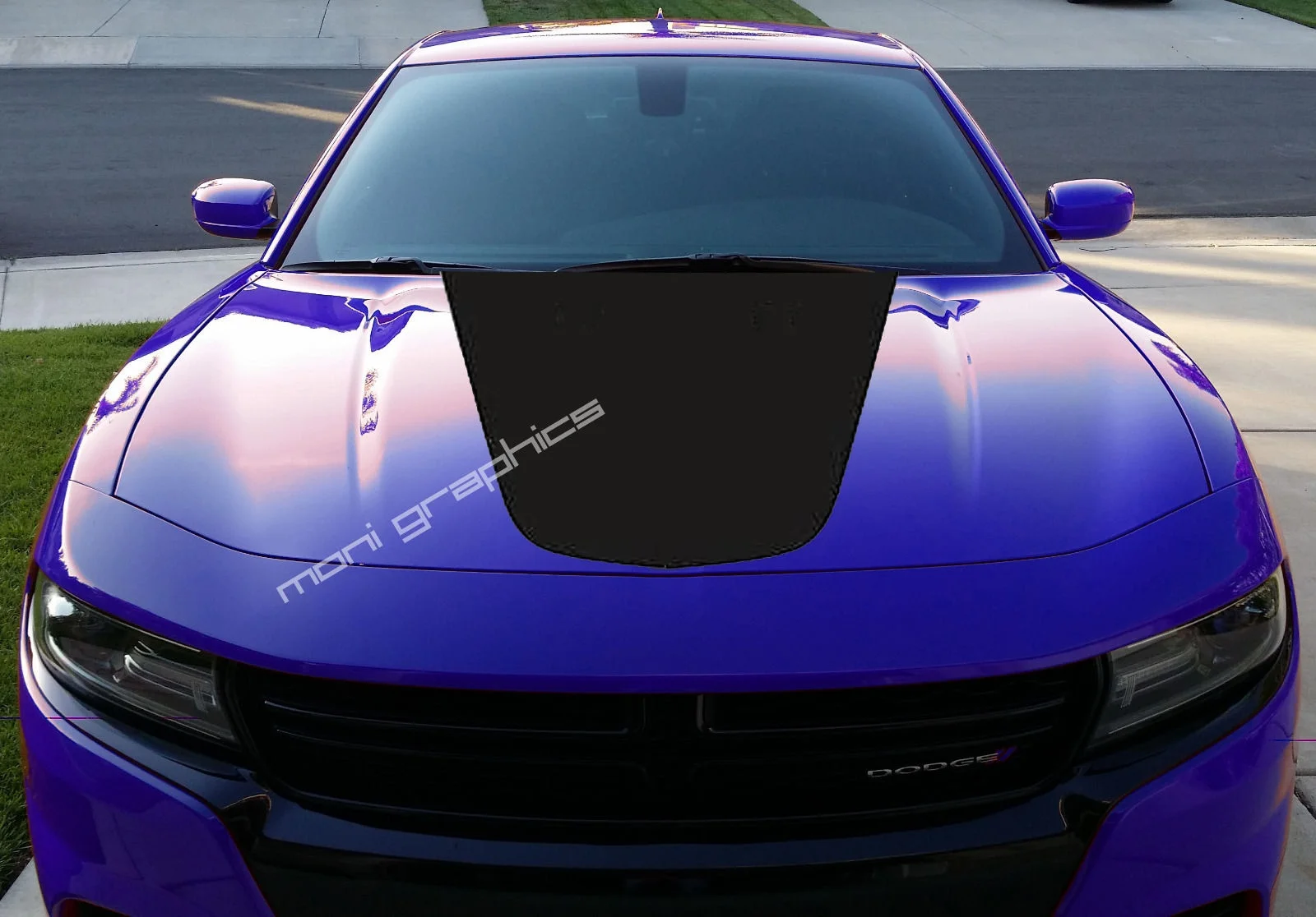 Графические автомобильные наклейки для Dodge Charger Hood виниловые графические 2006