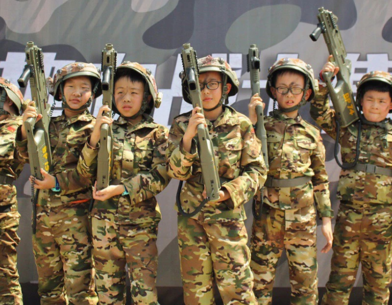 Тактический костюм для мальчиков и девочек детская Униформа Военная