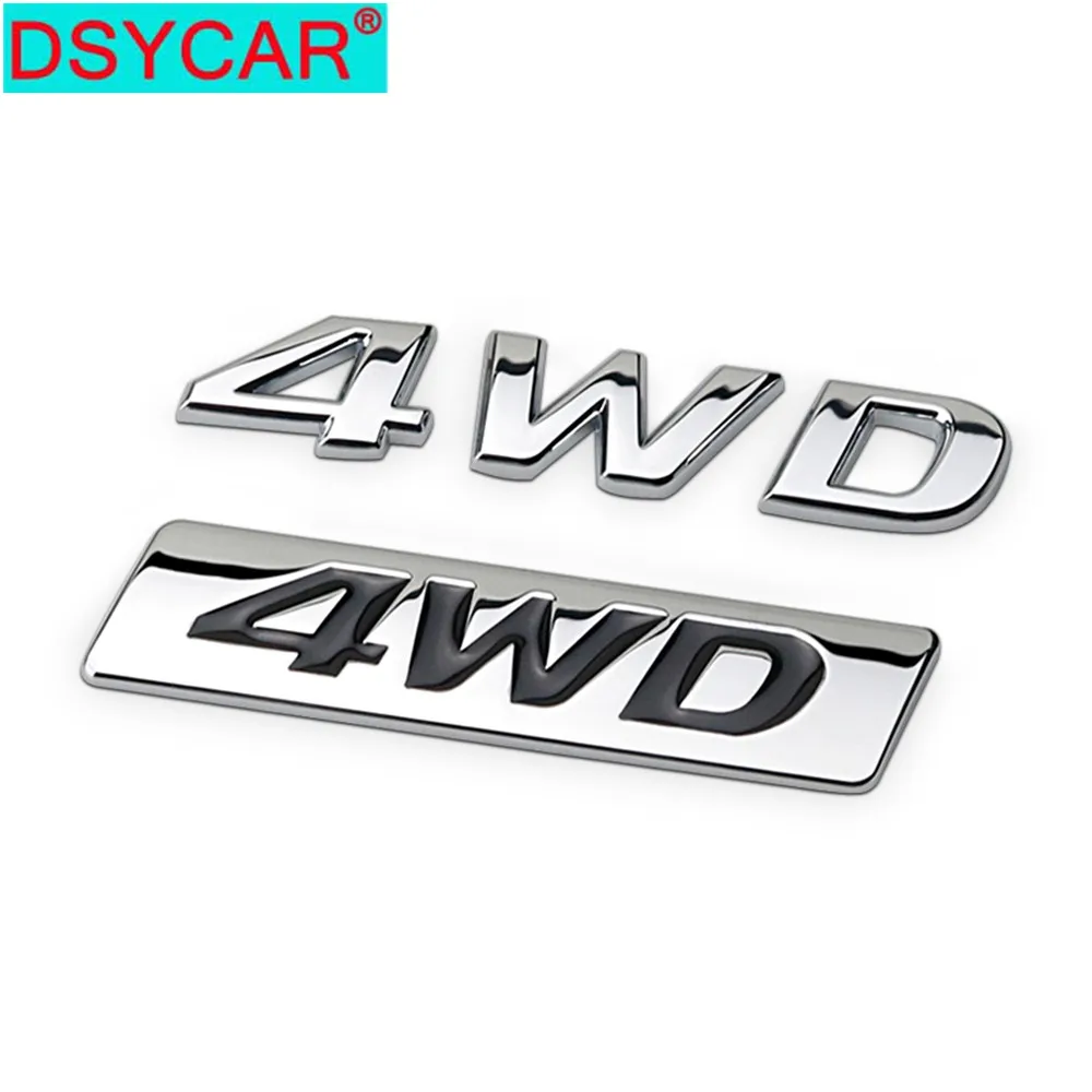 DSYCAR 1 шт. 3D металлический 4WD автомобильный боковой крыло задний багажник эмблема значок наклейки для hyundai IX25 IX35 Tucson автомобильный Стайлинг