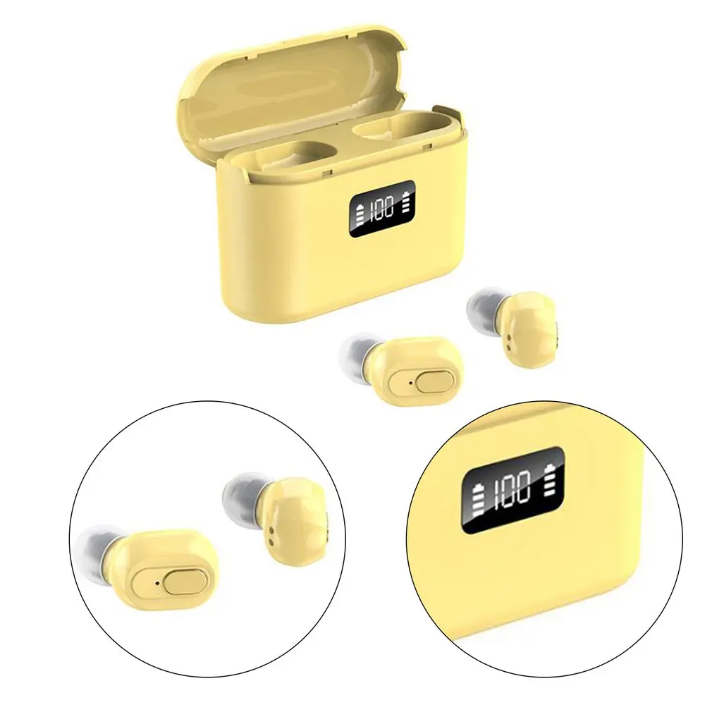 Беспроводная стереогарнитура J22 с цифровым дисплеем функция вызова NFC голосовое