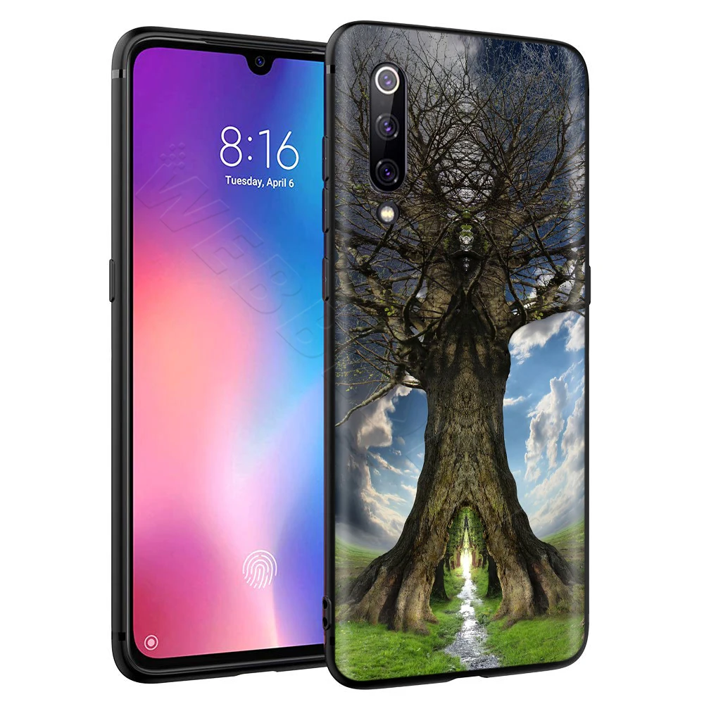 Чехол с рисунком дерева жизни для Xiaomi Redmi Note 8 MI 3 6 9 A1 A2 A3 8A 6X 9T CC9 Lite SE Pro Max F1