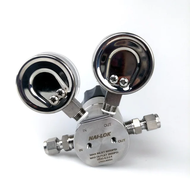 

1/4" NPT high pressure regulator valve 6000PSI reducing valve