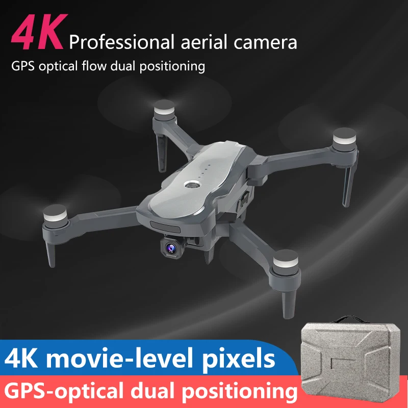 Профессиональный Дрон с дистанционным управлением GPS FPV Wi Fi 4K HD двойная камера