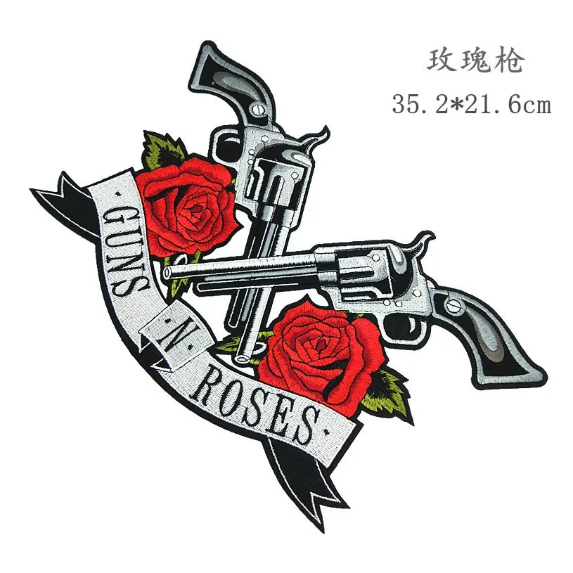 Новинка 2020 аксессуары для одежды с вышивкой в виде Розы блестящие большие клеем |