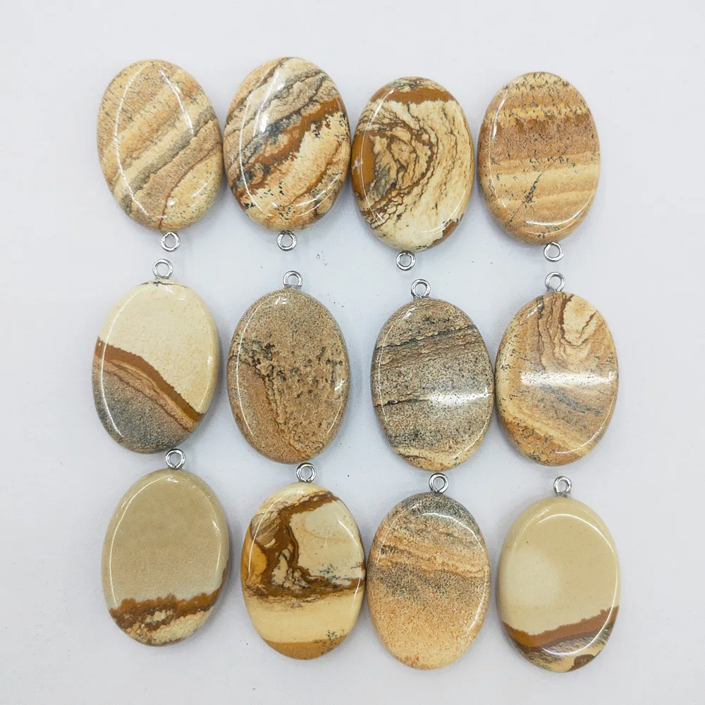 1 шт. натуральные Агаты изображение камня амулеты для женщин ювелирное изделие