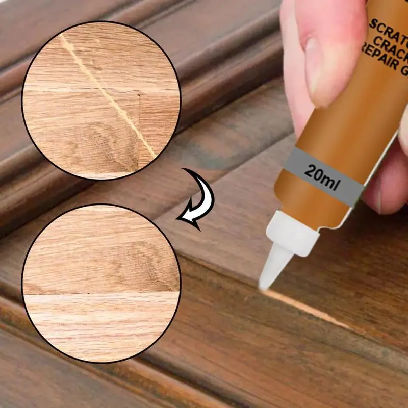 

20ml Home Advanced Leather Repair Gel Cream Household Car Sofa Seat Repair Refurbish Cream Paste Leather Cleaner 4 Color