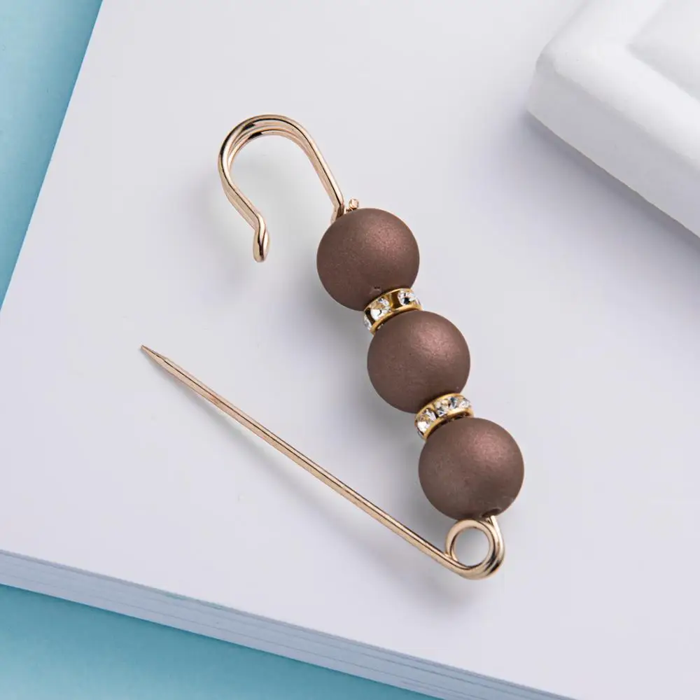 RINHOO 1 шт. одежда имитация жемчуга большая брошь кардиган свитера Брошь для женщин