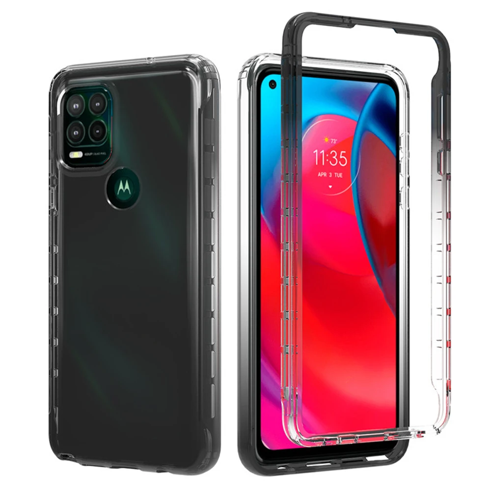 

Роскошный чехол для Motorola G Stylus 5G 2021, прозрачный чехол-бампер, силиконовая жесткая задняя панель, чехол для Moto G Stylus 5G